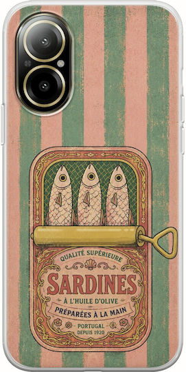 Θήκη Salt & Stripe Collection Tin Realme C67 4g Flexible Tpu Διάφανη Σιλικόνη