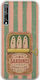 Salt & Stripe Collection Tin Case Huawei P Smart S Flexible TPU Transparent Silicone