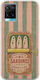 Salt & Stripe Collection Tin Case Vivo Y21s Flexible TPU Transparent Silicone