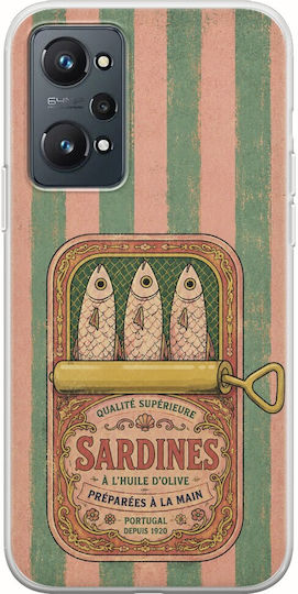 Salt & Stripe Collection Tin Case Realme GT 2 5G Flexible TPU Transparent Silicone
