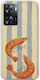 Θήκη Salt & Stripe Collection Tide Oppo A57 4g Flexible Tpu Διάφανη Σιλικόνη