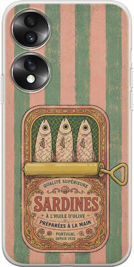 Θήκη Salt & Stripe Collection Tin Honor 70 5g Flexible Tpu Διάφανη Σιλικόνη