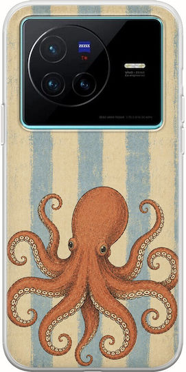 Salt & Stripe Collection Drift Vivo X80 Flexible TPU Transparent Silicone Case