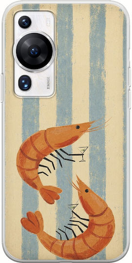 Калъф Salt & Stripe Collection Tide Huawei P60 Гъвкав TPU Прозрачен Силикон