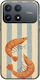 Salt & Stripe Collection Tide Case Xiaomi Poco F8 Pro 5g Black TPU Black Silicone