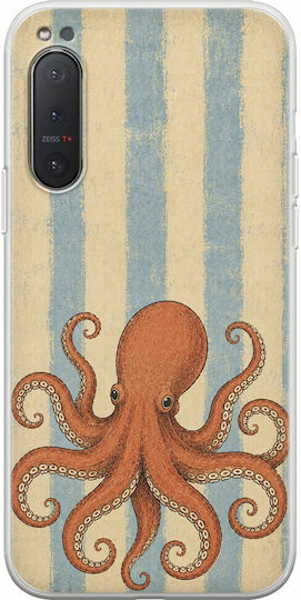 Salt & Stripe Collection Drift Sony Xperia 5 Flexible TPU Transparent Silicone Case