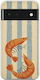 Θήκη Salt & Stripe Collection Tide Google Pixel 6 Pro 5g Flexible Tpu Διάφανη Σιλικόνη