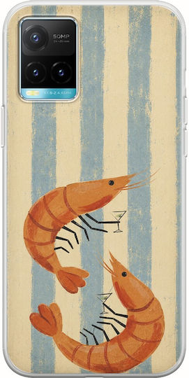 Salt & Stripe Collection Tide Vivo Y21s Flexible TPU Transparent Silicone Case