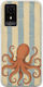 Handyhülle Salt & Stripe Collection Drift Tcl 501 Flexible Tpu Transparente Silikon