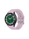 Sonique Silicone Strap Purple (Galaxy Watch4/5/6/7/FE/4 Classic/6 Classic/5 Pro)