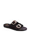Women's Flat Sandals Black