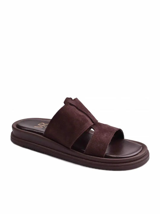Apostolidis Shoes Leather Women's Flat Sandals ...