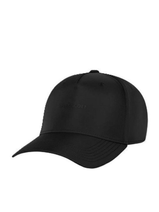 Șapcă Din Material Shell Lyle & Scott He2306a-z865 Negru Jet