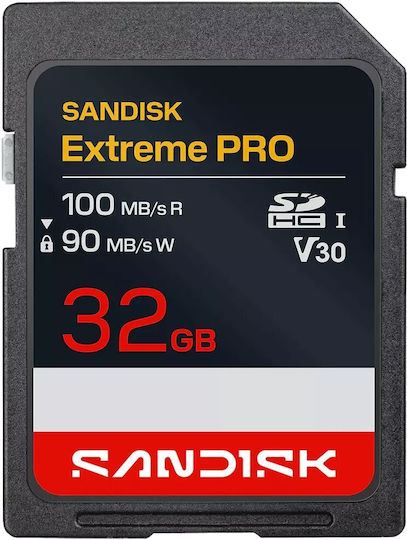Sandisk Extreme Pro SDHC 32GB U3 V30 UHS-I 90MB/s