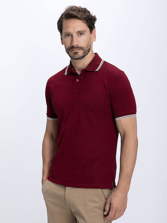 Vardas Polo Μπλούζα Μπορντό
