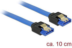 DeLock - Cable 10cm Μπλε