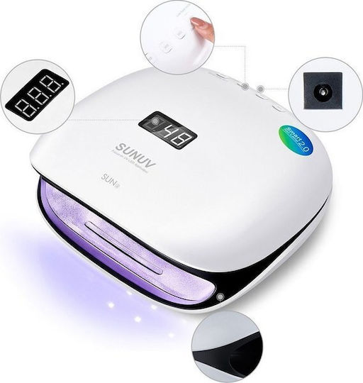 UV / LED Nail Curing Lamp 48W White