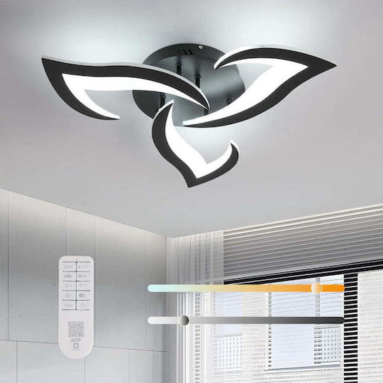 Jiju Таванно осветително тяло 48 см LED с дистанционно управление Jiju Таванно осветително тяло 48 см LED с дистанционно управление