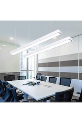 Jiju LED Iluminare Liniară Comercială Plafon 54W Alb Rece Reglabil În Intensitate M120xB11xÎ4.2cm Jiju LED Iluminare Liniară Comercială Plafon 54W Alb Rece Reglabil În Intensitate M120xB11xÎ4.2cm