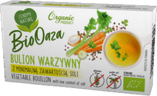 Vegetable Broth Minimal Salt Content Biooaza 60g