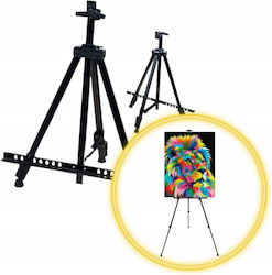 Norimpex Sevalet de pictură din aluminiu 12x63cm cu husă de transport