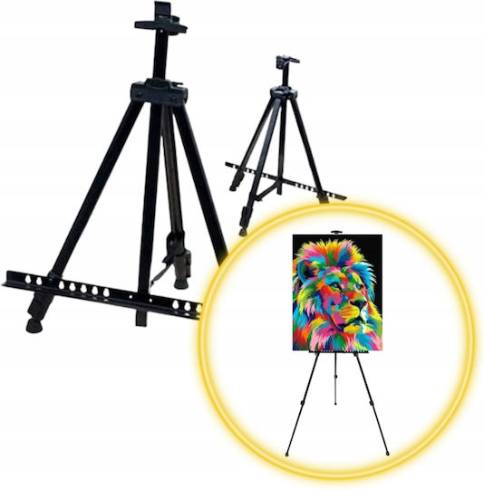 Norimpex Καβαλέτο Ζωγραφικής Αλουμινίου 12x63cm με Θήκη Μεταφοράς