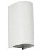 VK Lighting W W Επιτοίχιο Εξωτερικό Φωτιστικό LED IP65 με Θερμό Λευκό Φως Διπλής Δέσμης