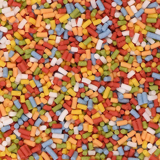 PartyPro Essbare Kuchendekorationen Sprinkles Mehrfarbig 10gr