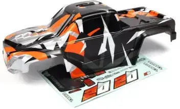 Painted Cut Quantum2 Mt Orange Body Shell
