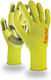 Kapriol Safety Gloves Yellow Nitrile