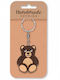 Wooden Bear Keychain Global Journey K1977