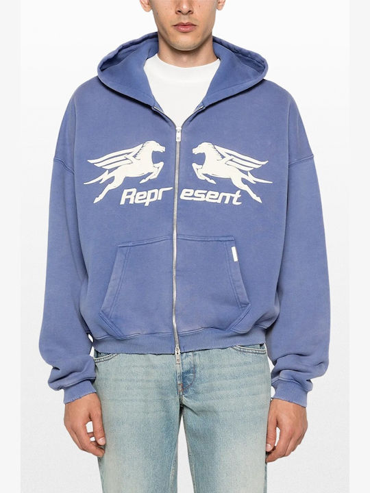 Hooded Sweatshirt Blue