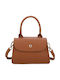 Women's Brown Flap Bag