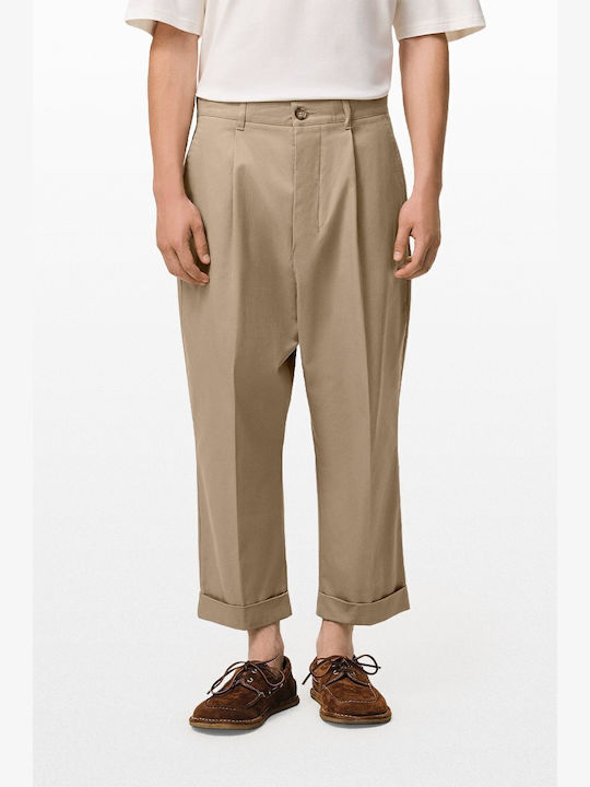 Ami Alexandre Mattiussi Beige Herrenhosen
