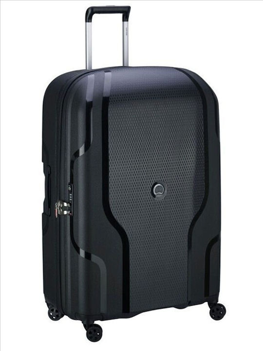 Delsey Großer Reisekoffer Schwarz Höhe 82.5cm