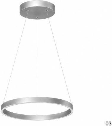 Slamp LED Висящо Таванно Осветително Тяло Сребристо