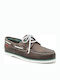 Boat Shoes bărbătești din piele Maro