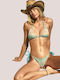 Set Bikini Τριγωνάκι Τιρκουάζ
