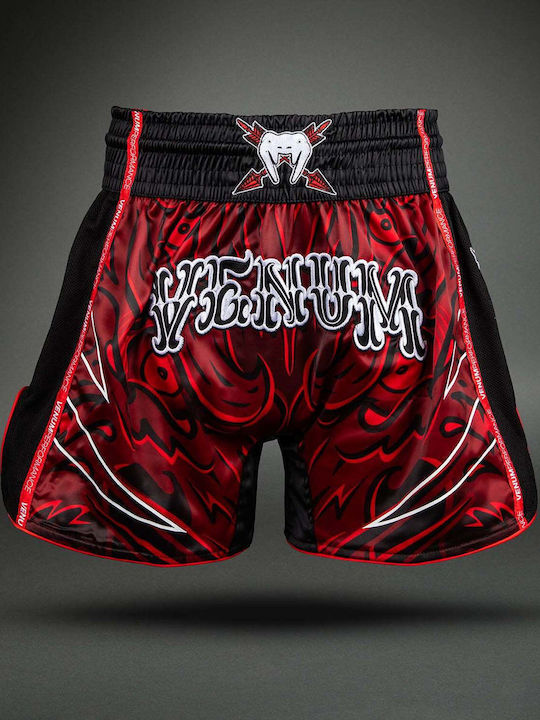 Боксерки Muay Thai Venum Wolf Atak Черно Червено