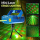 Christmas Spotlight Laser with Red / Green / Blue Lighting Mini