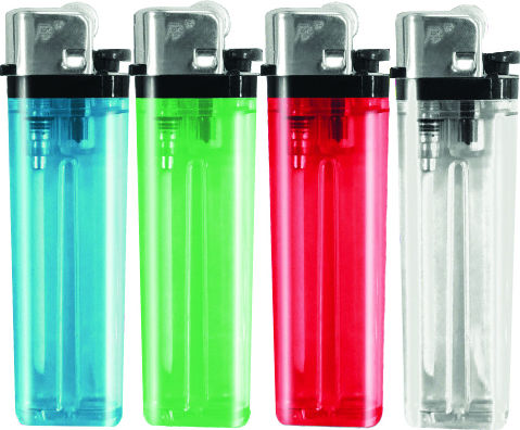 Lighter in Transparent colour 4pcs