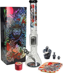 Black Leaf Bongs 50mm Multicolour 4 Pieces