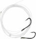 Uno Trolling Rig 2 Hooks N-beak Nickel Color Si...