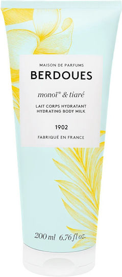 Berdoues Monoi & Tiare Moisturizing Body Milk 200ml
