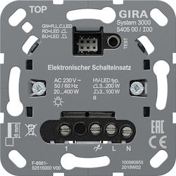 Gira Recessed Wall Switch with Frame