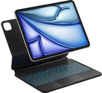 Inateck Flip Cover with Keyboard in German Black (iPad Air 13" 2024/2025/2026)