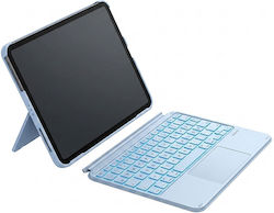 Inateck KB04122-RGB Flip Cover με Πληκτρολόγιο (iPad 2025 11" / iPad Pro 2018 11" / iPad Pro 2021 11") Μπλε Inateck KB04122-RGB Flip Cover με Πληκτρολόγιο (iPad 2025 11" / iPad Pro 2018 11" / iPad Pro 2021 11") Μπλε