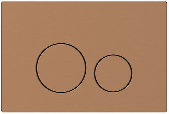 Orabella S Line Flush Plate for Flush Tanks Dual Flush