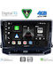 Digital IQ Auto-Audiosystem für Jeep Compass 2022 Bluetooth USB Eingebautes Wi-Fi GPS Apple CarPlay Android Auto mit 10 Zoll Touchscreen