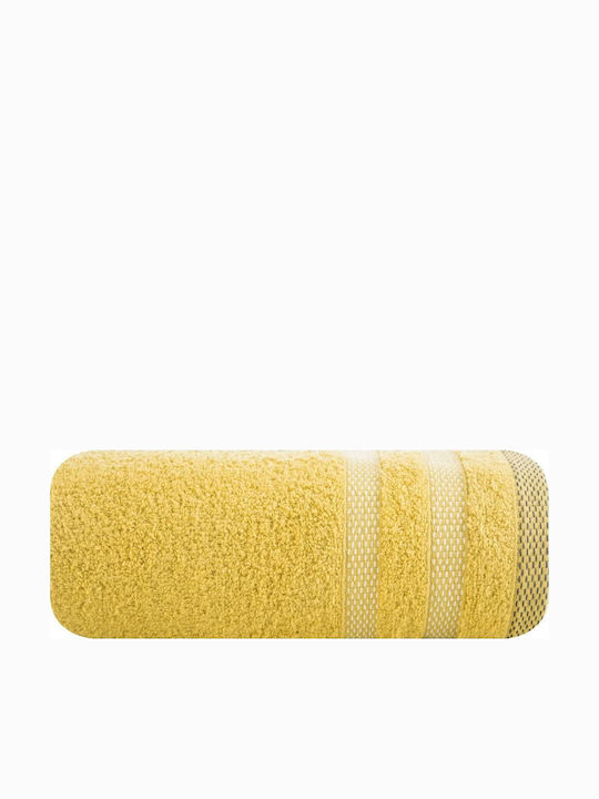 Eurofirany Face Towel 50x90cm Mustard Weight 400gsm